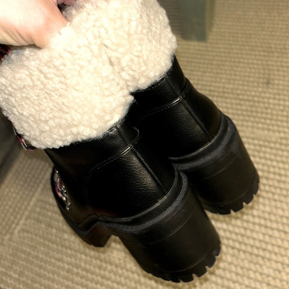 Combat Ankle Boots Sz 7 - Picture 5 of 7